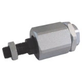 Support De Fixation Cylindre Pneumatique Standard - Diamètre Broche 20mm - Alésage 80mm - Fonte Robuste
