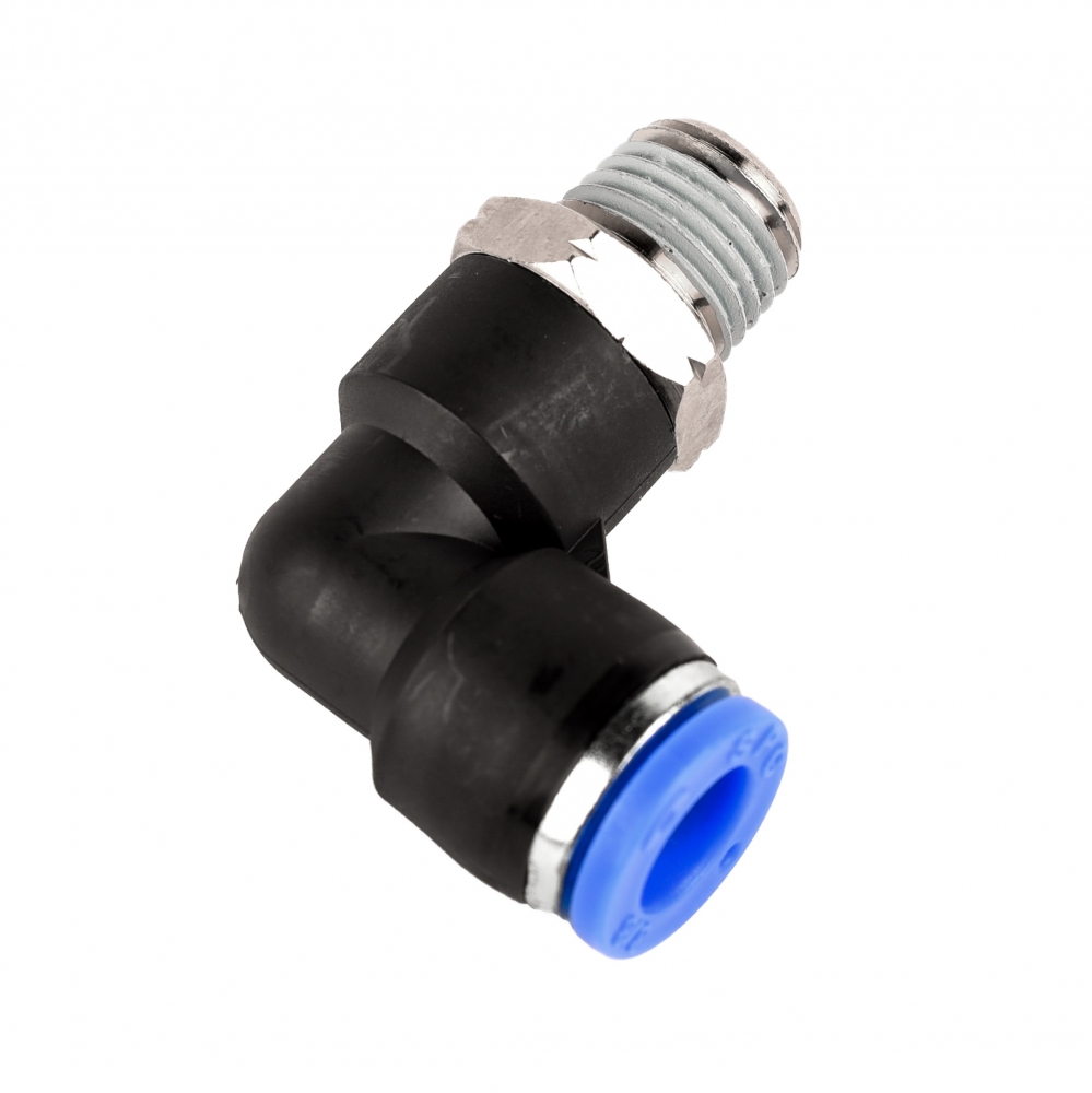 Raccord Pneumatique Coudé 1/4P Pour Tube 12MM OD – Générique, Neuf, Idéal Atelier